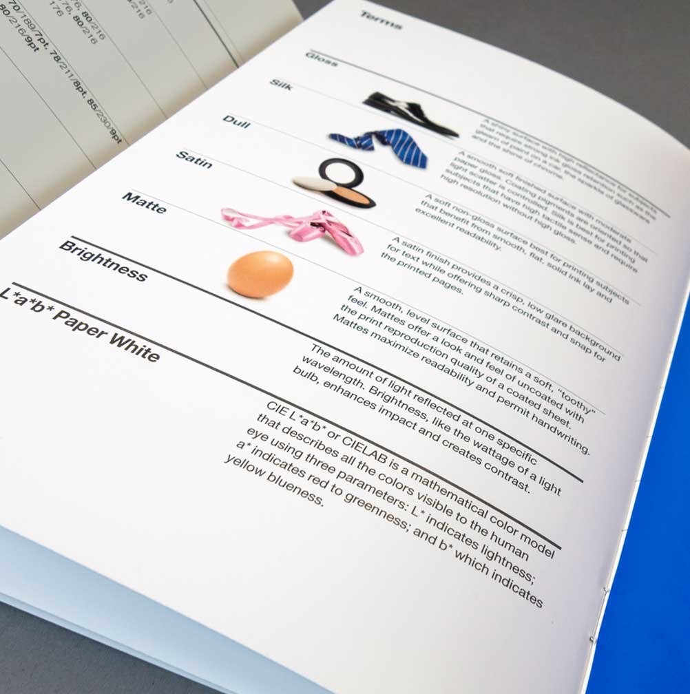 sappi-fine-paper_brochure-inside-detail.jpg Art Direction by: Bart Crosby, Crosby Associates